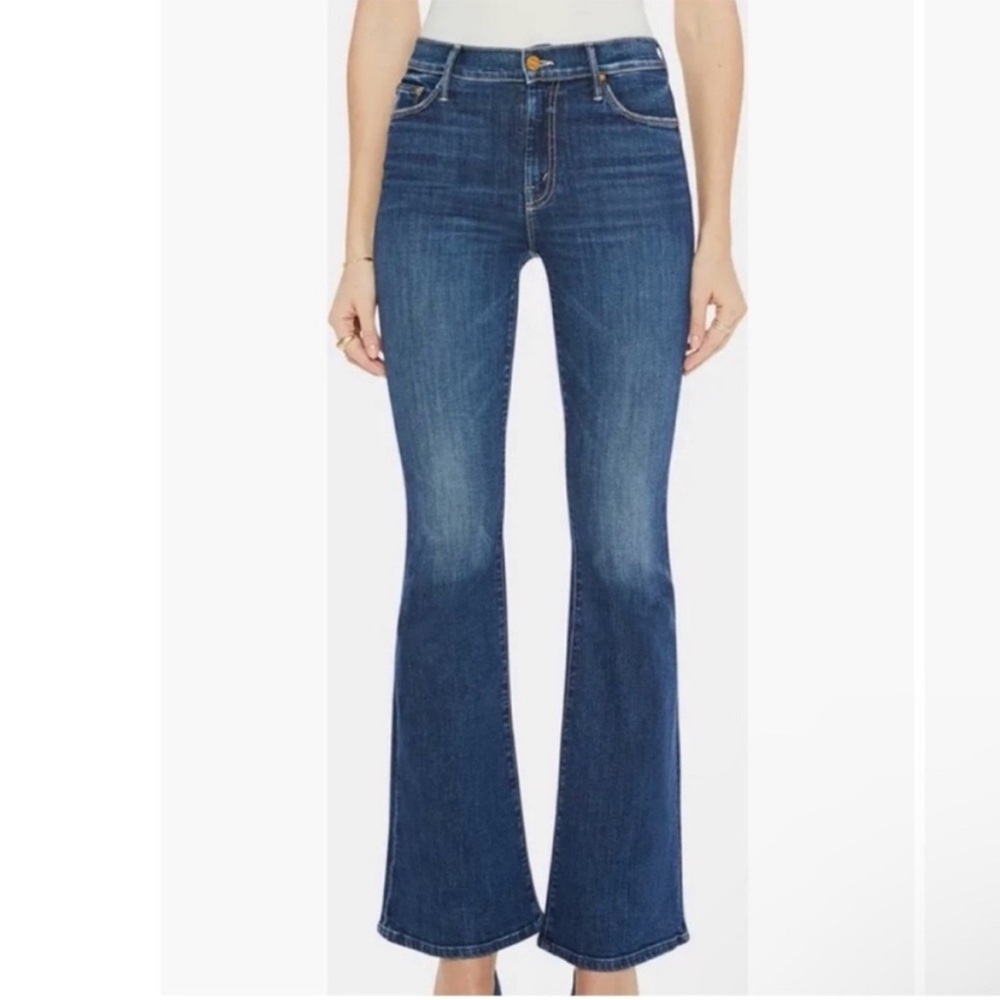 Mother Jean The Weekender Flare in Teaming Up
